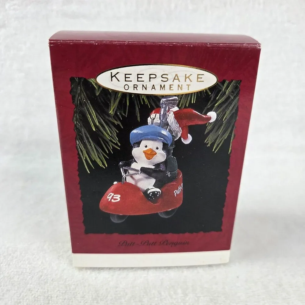 Hallmark Keepsake Ornament 1993‎ Putt-Putt Penguin in Box